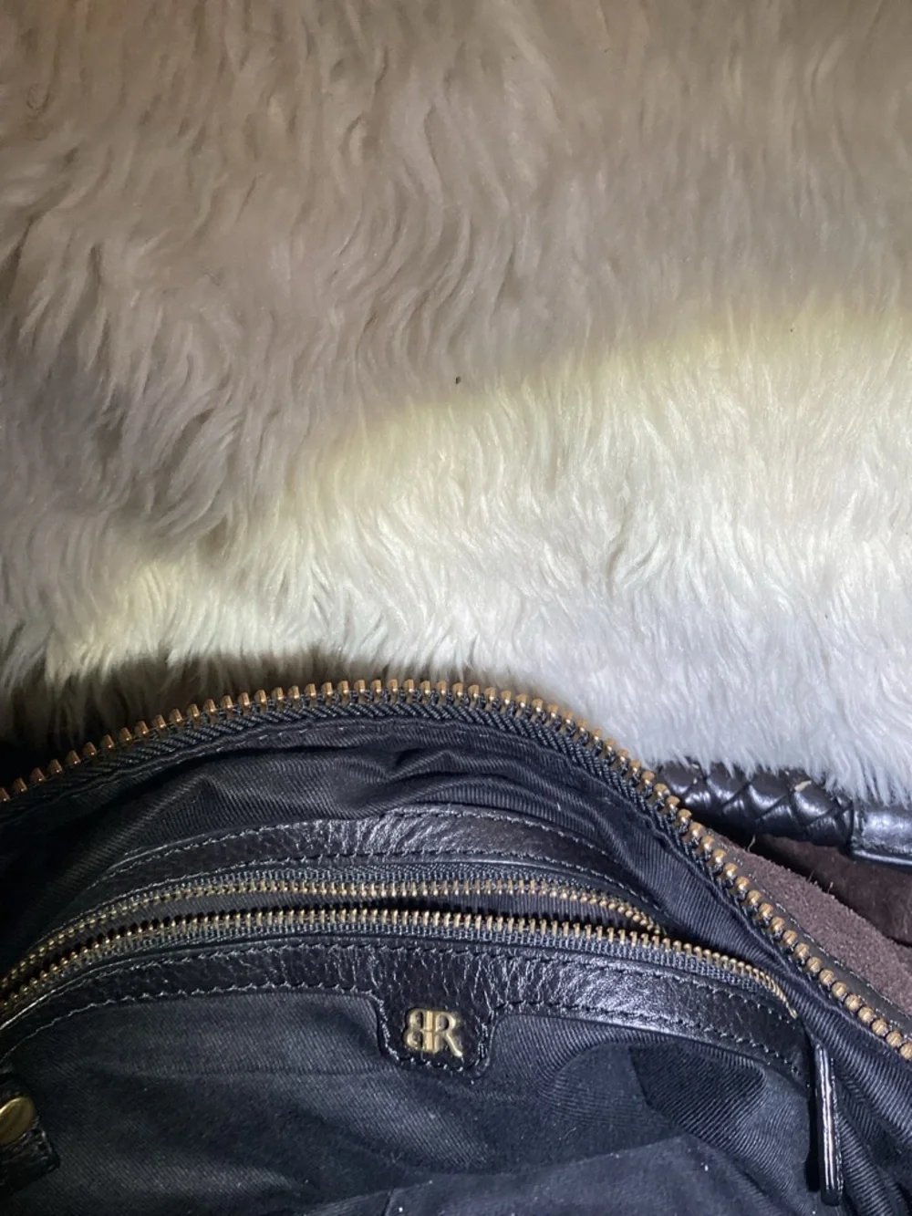 Banana Republic Women’s Dark Brown Suede Hobo Shoulder Bag